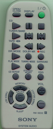 SONY 1-418-635-11 RMSED2 Genuine  OEM original Remote