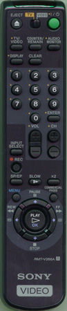 SONY 1-418-694-11 RMTV266A Genuine  OEM original Remote