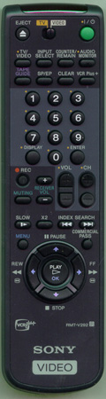 SONY 1-418-696-11 RMTV292 Genuine  OEM original Remote