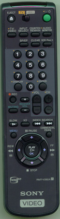 SONY 1-418-696-21 RMTV292A Genuine  OEM original Remote