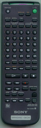 SONY 1-418-809-11 RMD39M Genuine OEM original Remote