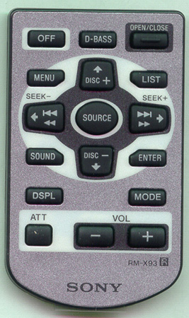 SONY 1-418-812-61 RMX93 Genuine  OEM original Remote