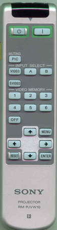 SONY 1-418-834-11 RMPJVW10 Genuine  OEM original Remote