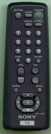 SONY 1-418-853-11 RMY172 Genuine  OEM original Remote