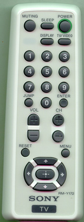 SONY 1-418-854-11 RMY172 WHITE Genuine  OEM original Remote