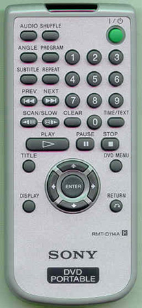 SONY 1-418-987-11 RMTD114A Genuine  OEM original Remote