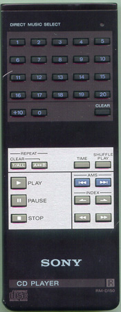 SONY 1-463-697-11 RMD150 Genuine  OEM original Remote