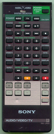 SONY 1-463-727-11 RMU880 Genuine  OEM original Remote