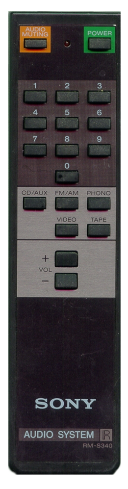 SONY 1-463-730-11 RMS340 Refurbished Genuine OEM Original Remote