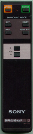 SONY 1-463-733-11 RM310 Genuine  OEM original Remote
