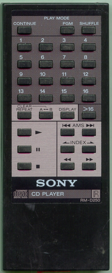 SONY 1-463-924-11 RMD250 Refurbished Genuine OEM Original Remote