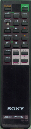 SONY 1-465-096-11 RMS70 Genuine  OEM original Remote