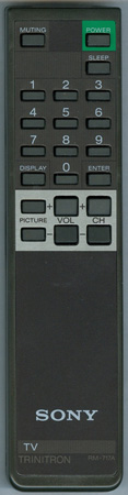 SONY 1-465-134-11 RM717A Genuine  OEM original Remote