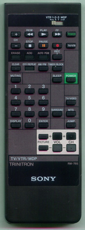 SONY 1-465-201-11 RM765 Genuine  OEM original Remote