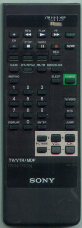 SONY 1-465-202-11 RM764 Genuine  OEM original Remote