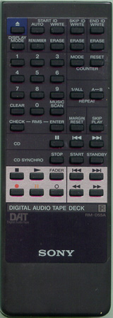 SONY 1-465-312-11 RMD55A Genuine OEM original Remote
