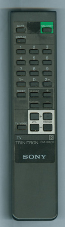 SONY 1-465-316-11 RM687C Genuine  OEM original Remote