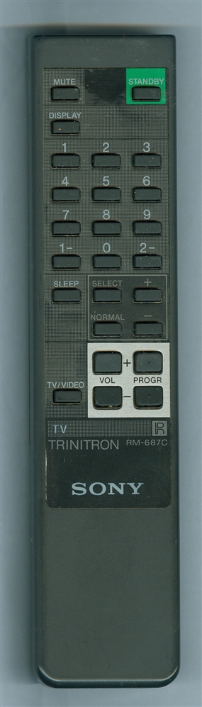 SONY 1-465-316-11 RM687C Refurbished Genuine OEM Original Remote