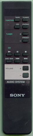 SONY 1-465-358-11 RMS130 Genuine  OEM original Remote