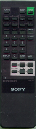 SONY 1-465-385-11 RM781 Genuine  OEM original Remote