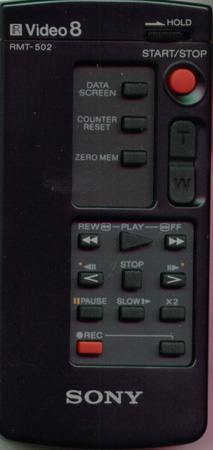 SONY 1-465-395-41 RMT502 Genuine OEM original Remote