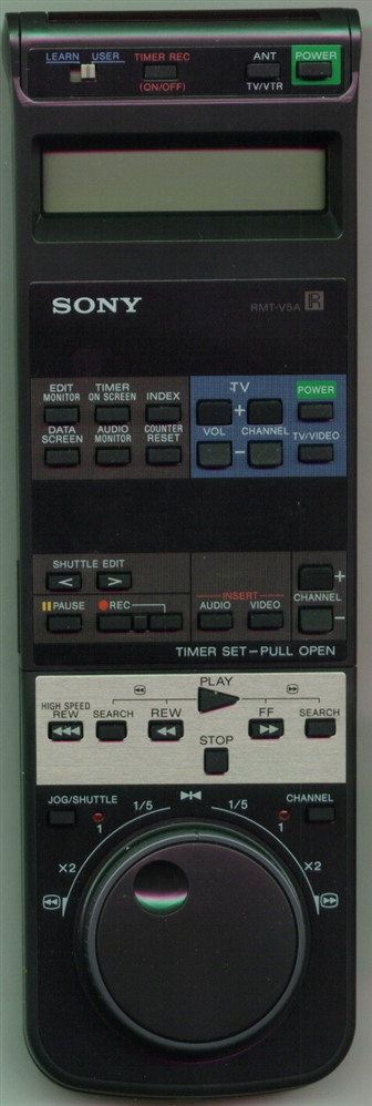 SONY 1-465-475-11 RMTV5A Refurbished Genuine OEM Original Remote