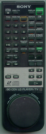 SONY 1-465-496-73 RMTS605A Genuine  OEM original Remote