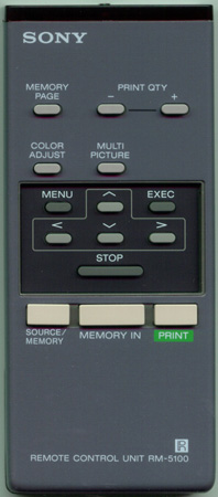 SONY 1-465-508-21 RM5100 Genuine  OEM original Remote