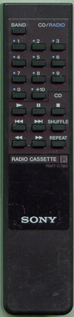 SONY 1-465-510-11 RMTC760 Genuine  OEM original Remote