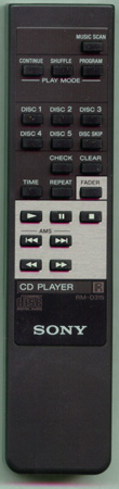 SONY 1-465-733-11 RMD315 Genuine  OEM original Remote