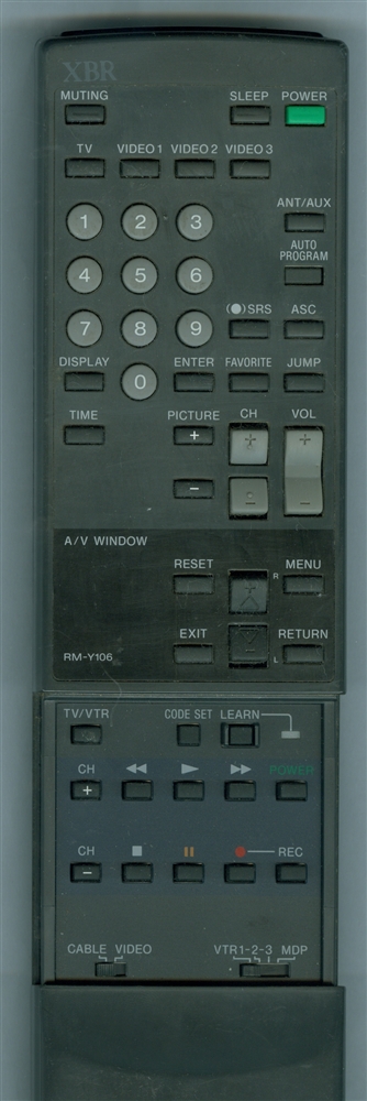 SONY 1-465-768-11 RMY106 Refurbished Genuine OEM Original Remote