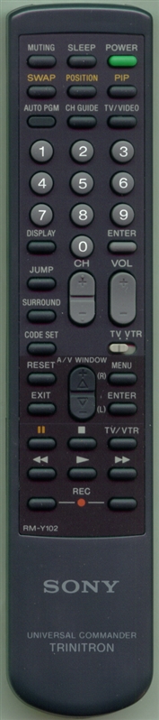 SONY 1-465-773-11 RM-Y102 Genuine  OEM original Remote