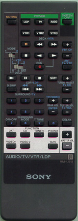 SONY 1-465-812-11 RMU213 Genuine  OEM original Remote