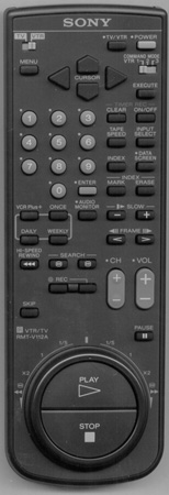 SONY 1-465-916-11 RMTV112A Genuine  OEM original Remote
