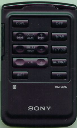 SONY 1-465-966-11 RMX25 Genuine  OEM original Remote