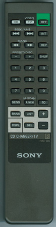 SONY 1-465-967-12 RMX6 Genuine OEM original Remote
