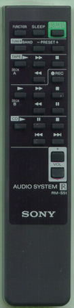 SONY 1-466-940-11 RMS61 Genuine OEM original Remote