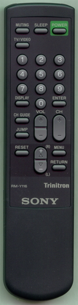 SONY 1-466-966-31 RMY116 Refurbished Genuine OEM Original Remote