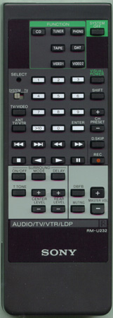 SONY 1-467-035-11 RMU232 Genuine  OEM original Remote