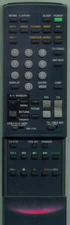 SONY 1-467-125-11 RMY115 Genuine  OEM original Remote