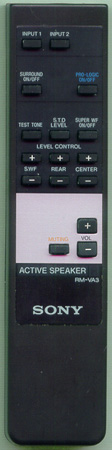 SONY 1-467-188-11 RMVA3 Genuine  OEM original Remote