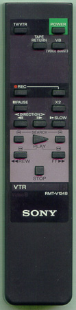 SONY 1-467-191-11 RMTV124B Genuine  OEM original Remote
