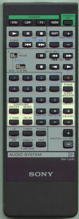 SONY 1-467-588-11 RMU541 Genuine  OEM original Remote