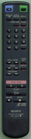 SONY 1-467-603-21 RMTM23A Genuine  OEM original Remote