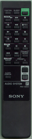 SONY 1-467-620-11 RMS555 Genuine  OEM original Remote