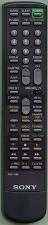 SONY 1-467-653-11 RMY125 Genuine  OEM original Remote