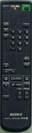 SONY 1-467-749-11 RMTV155C Genuine  OEM original Remote