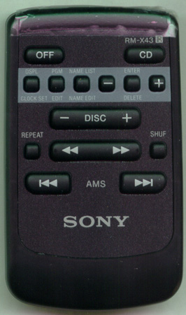 SONY 1-467-932-11 RMX43 Genuine  OEM original Remote