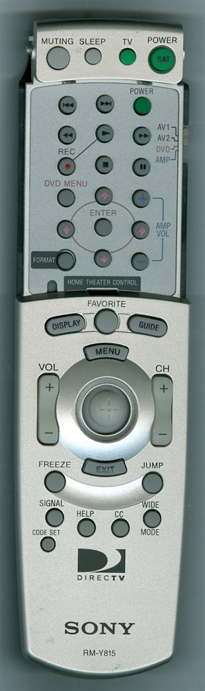 SONY 1-468-713-11 RMY815 Refurbished Genuine OEM Original Remote