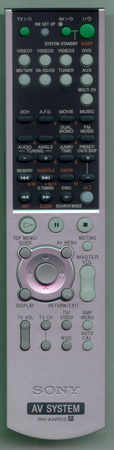 SONY 1-468-982-11 RMAAP013 Genuine  OEM original Remote